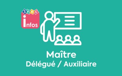 Ce qui change chez les Maîtres-délégués (MD)