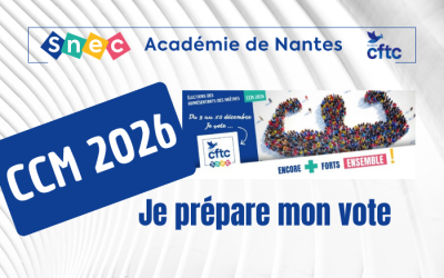 Elections CCM 2026 : 1 procédure, 2 votes pour que votre voix compte !