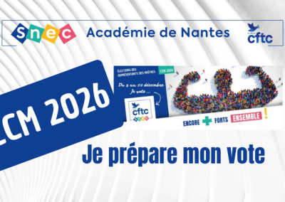 Elections CCM 2026 : 1 procédure, 2 votes pour que votre voix compte !